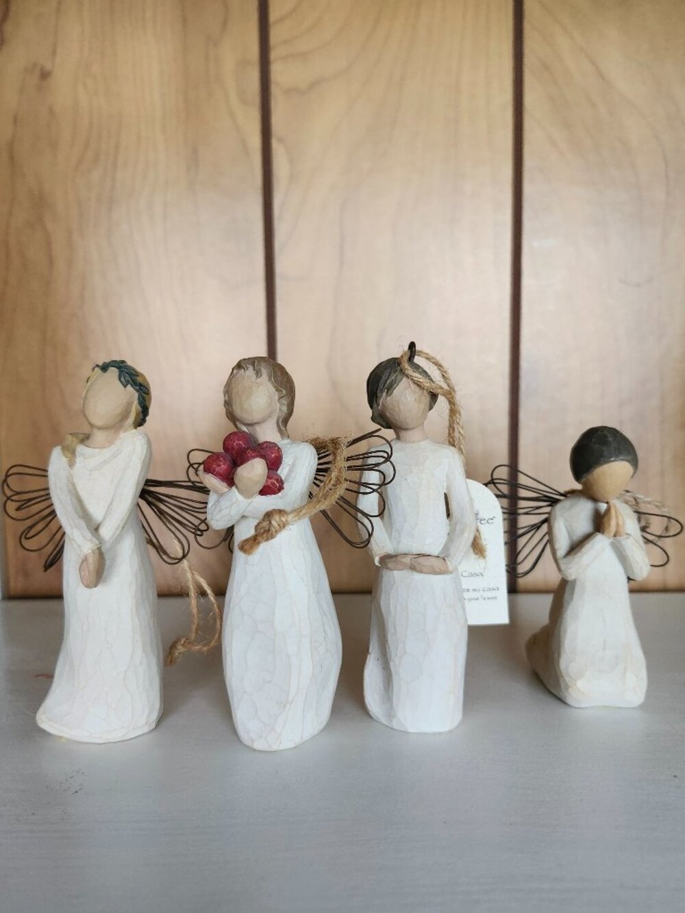 Lot of 4 Willow Tree Angel Figurines Sculptures